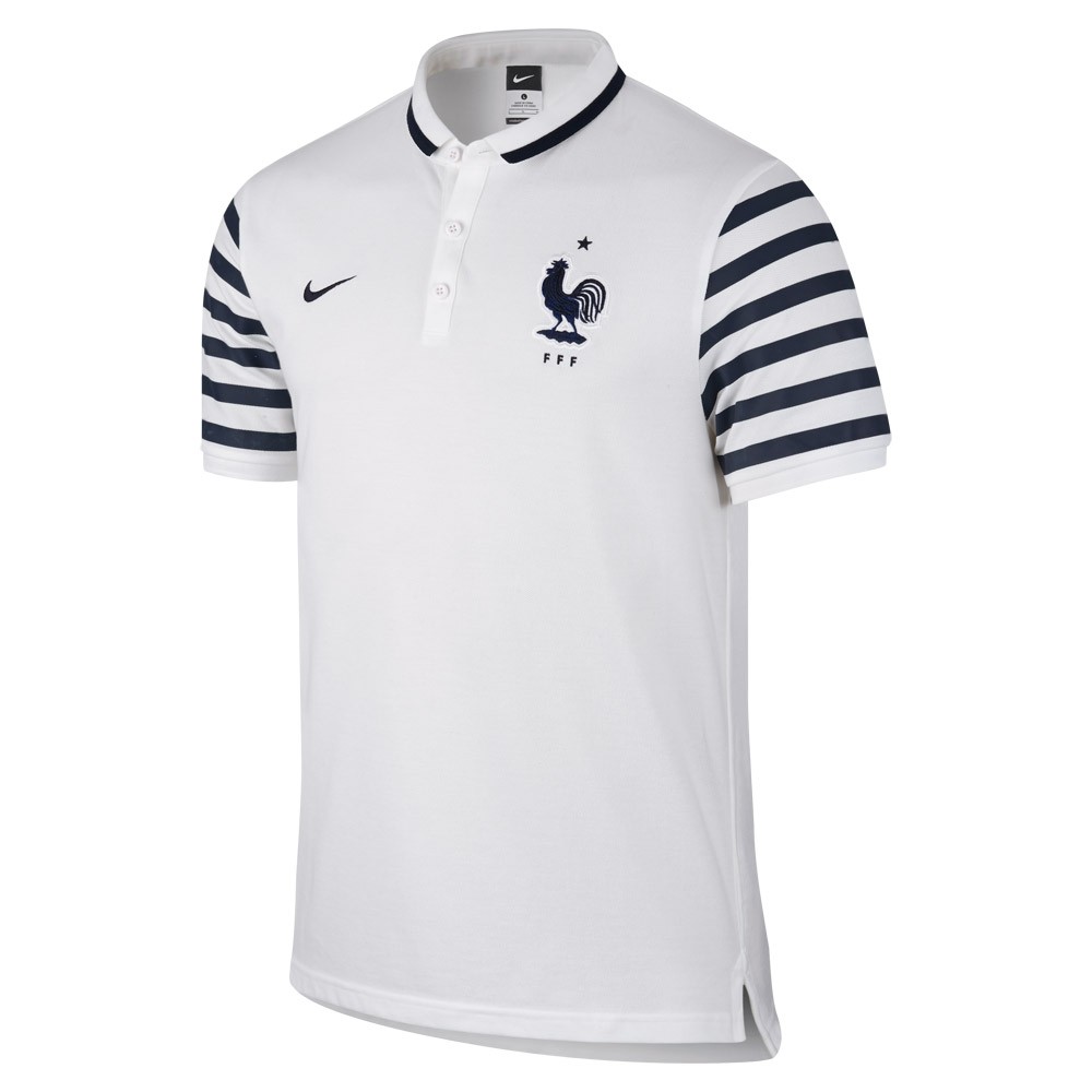 france nike authentic league polo shirt, 2015-2016 France Nike Authentic League Polo Shirt (White) [644230-100] - Uksoccershop